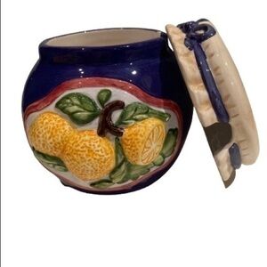 3/25$ Incense & Jam Containers, Black, Blue